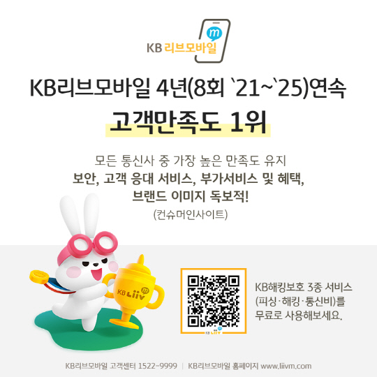 KB¸®ºê¸ð¹ÙÀÏ, ÀÌÅë»ç °í°´¸¸Á·µµ 8ȸ ¿¬¼Ó 1À§ KB¸®ºê¸ð¹ÙÀÏ, ÀÌÅë»ç °í°´¸¸Á·µµ 8ȸ ¿¬¼Ó 1À§